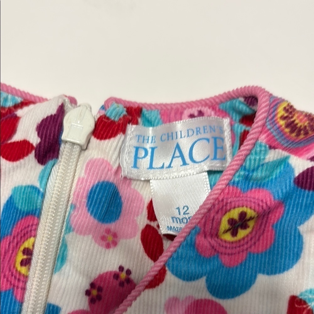The Children's Place Floral Dress - Pink and Blue - Picture 2 of 6
